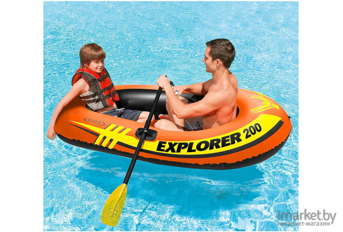 Гребная лодка Intex Explorer 200 (Intex-58331)