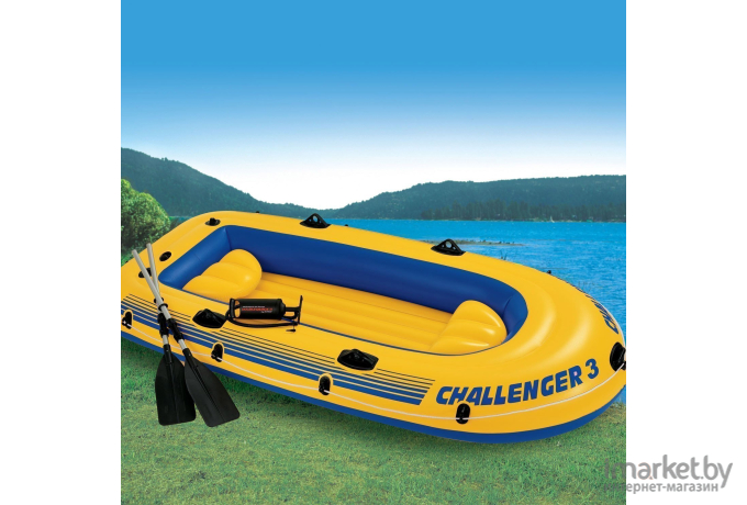 Гребная лодка Intex Challenger 3 Set [Intex-68370]