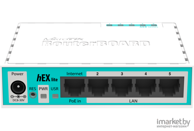 Маршрутизатор Mikrotik Hex Lite (RB750r2)