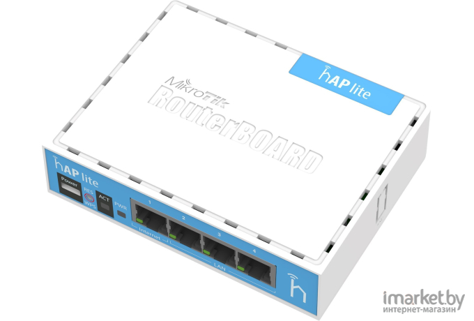 Беспроводной маршрутизатор Mikrotik hAP lite (RB941-2nD)