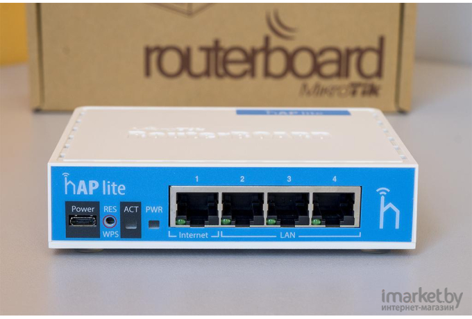 Беспроводной маршрутизатор Mikrotik hAP lite (RB941-2nD)