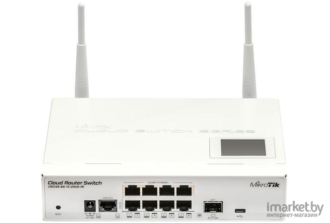 Коммутатор Mikrotik Cloud Router Switch CRS109-8G-1S-2HnD-IN