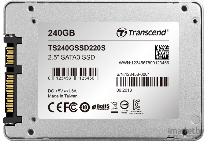 SSD Transcend SSD220S 240GB [TS240GSSD220S]