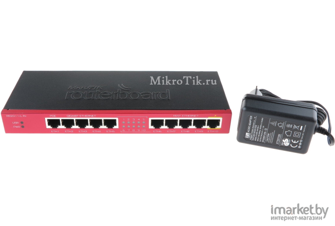 Коммутатор Mikrotik RouterBOARD 2011iL-IN (RB2011iL-IN)