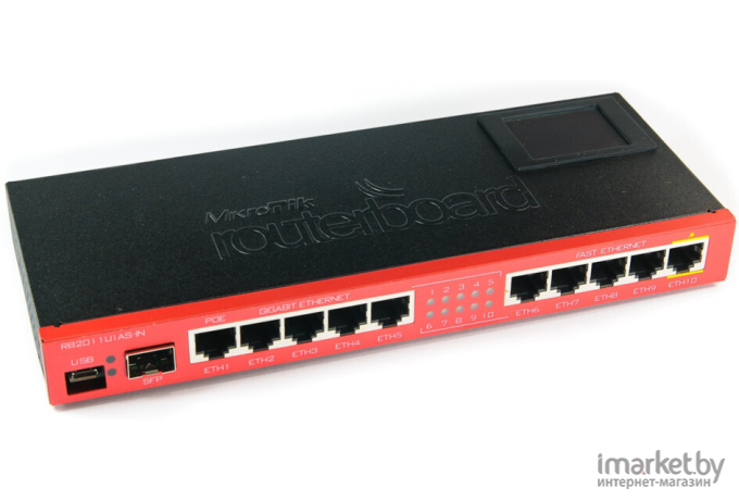 Коммутатор Mikrotik RouterBOARD 2011UiAS-IN (RB2011UiAS-IN)