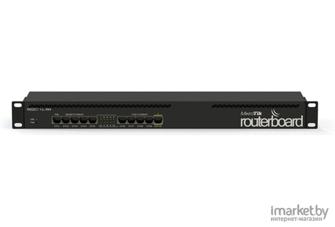 Коммутатор Mikrotik RouterBOARD 2011iL-RM (RB2011iL-RM)