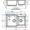 Кухонная мойка GranFest GF-P780K