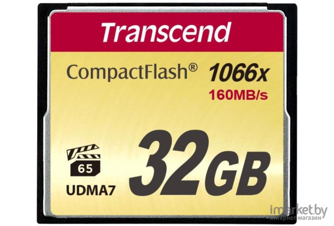 Карта памяти Transcend 1000x CompactFlash Ultimate 32GB (TS32GCF1000)