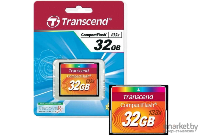 Карта памяти Transcend 133x CompactFlash 4 Гб (TS4GCF133)