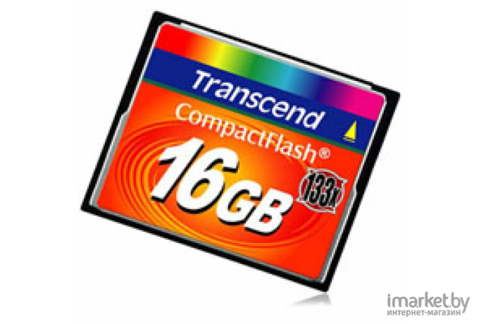 Карта памяти Transcend 133x CompactFlash 16 Гб (TS16GCF133)