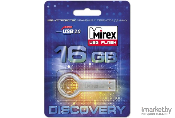 USB Flash Mirex ROUND KEY 16GB (13600-DVRROK16)