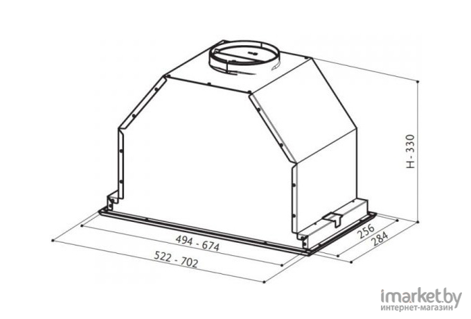 Кухонная вытяжка Faber Inca Lux 2.0 EG8 X A70 [110.0327.653]