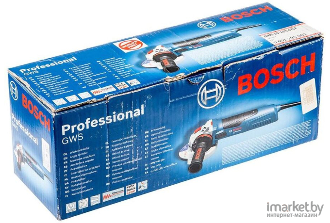 Профессиональная угловая шлифмашина Bosch GWS 19-125 CIST Professional (0.601.79S.002)