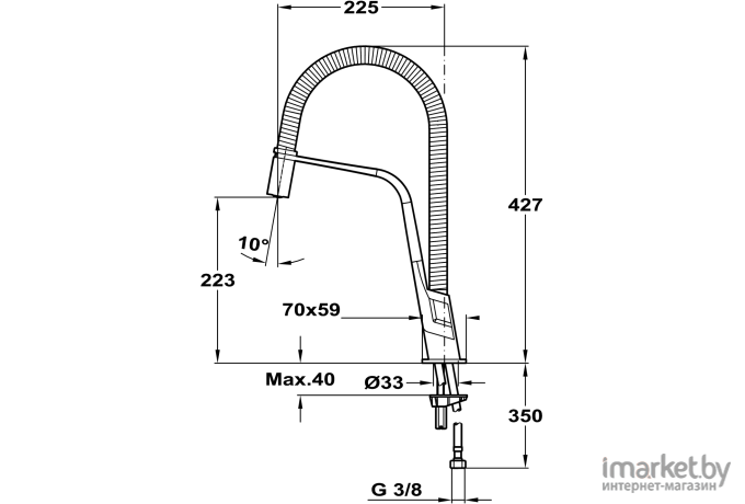 Смеситель TEKA IC 939 Icon [339390200]