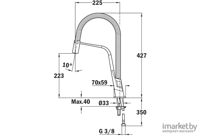 Смеситель TEKA IC 939 Icon [339390200]