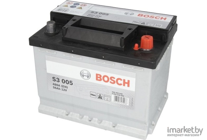 Автомобильный аккумулятор Bosch S3 005 556 400 048 (56 А/ч)