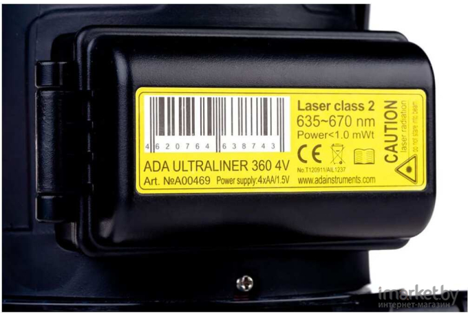 Лазерный нивелир ADA Instruments ULTRALiner 360 4V Set [A00477]