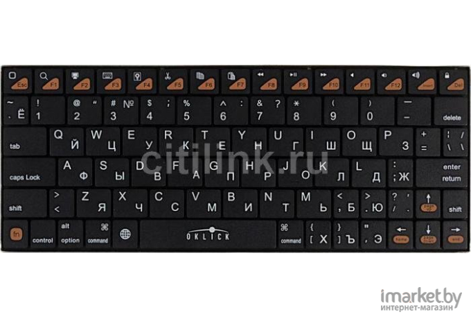 Клавиатура Oklick 840S Wireless Bluetooth Keyboard