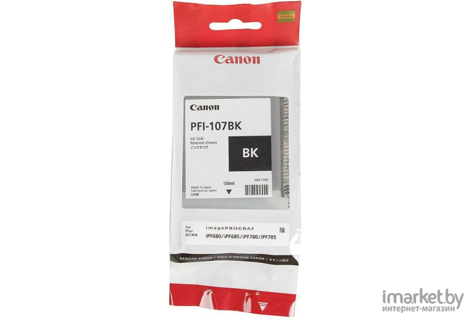 Картридж для принтера Canon PFI-107BK