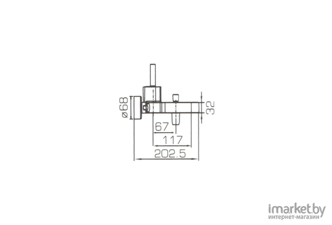 Смеситель Bravat Spring F679113C-01