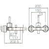 Смеситель Bravat Spring F679113C-01