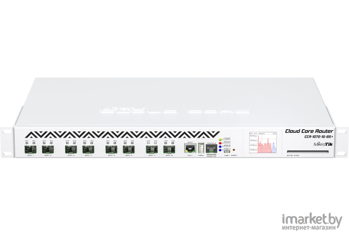 Маршрутизатор Mikrotik Cloud Core Router 1072-1G-8S+ (CCR1072-1G-8S+)