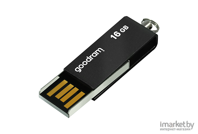 USB Flash GOODRAM UCU2 16GB (черный) [UCU2-0160K0R11]