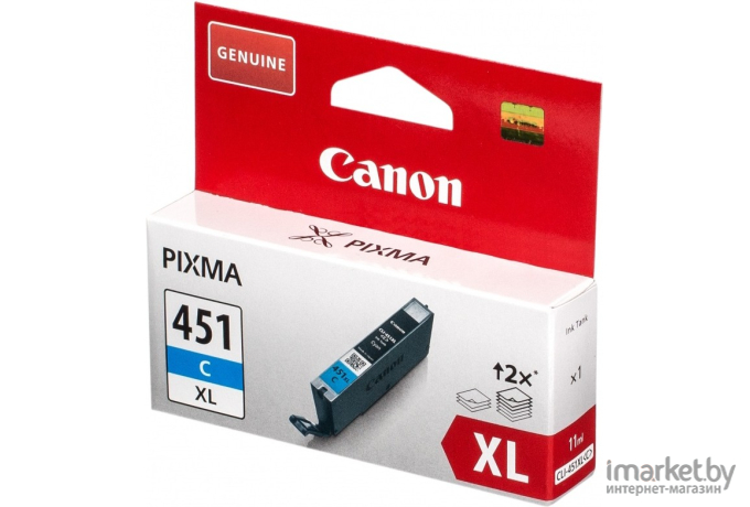Картридж для принтера Canon CLI-451C XL