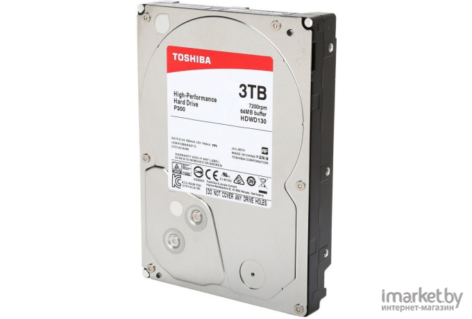 Жесткий диск Toshiba P300 3TB [HDWD130UZSVA]