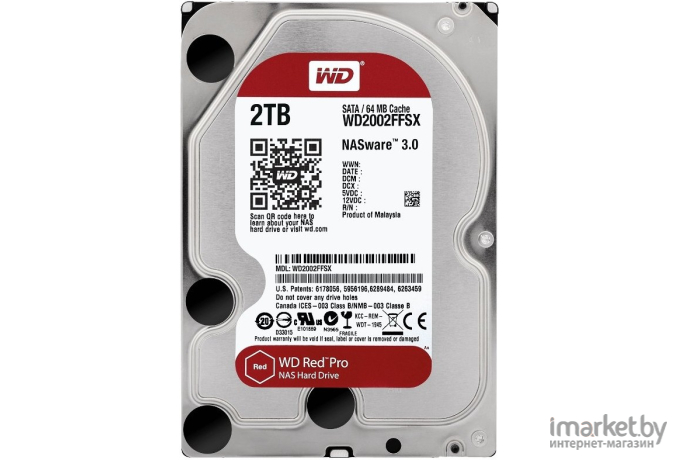 Жесткий диск WD Red Pro 2TB [WD2002FFSX]