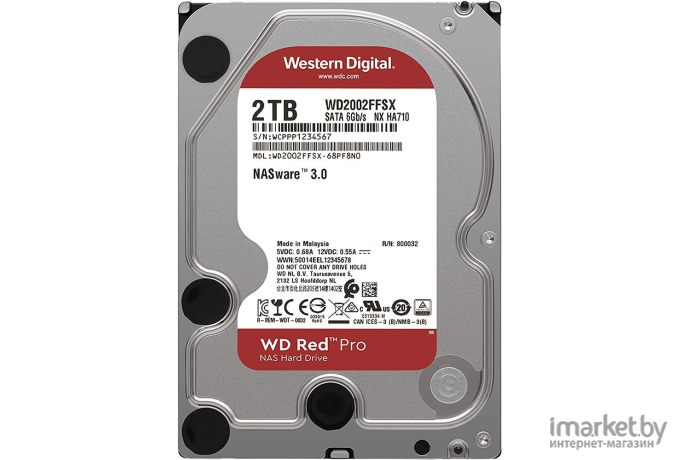 Жесткий диск WD Red Pro 2TB [WD2002FFSX]