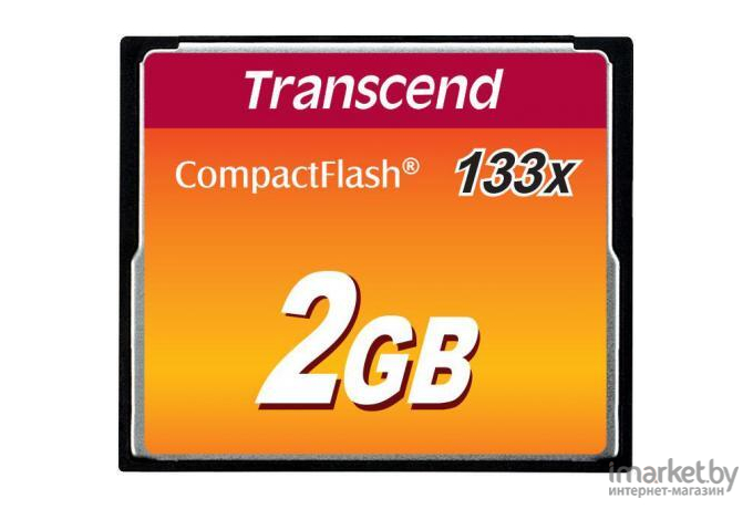 Карта памяти Transcend 133x CompactFlash 2 Гб (TS2GCF133)