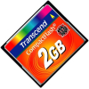 Карта памяти Transcend 133x CompactFlash 2 Гб (TS2GCF133)