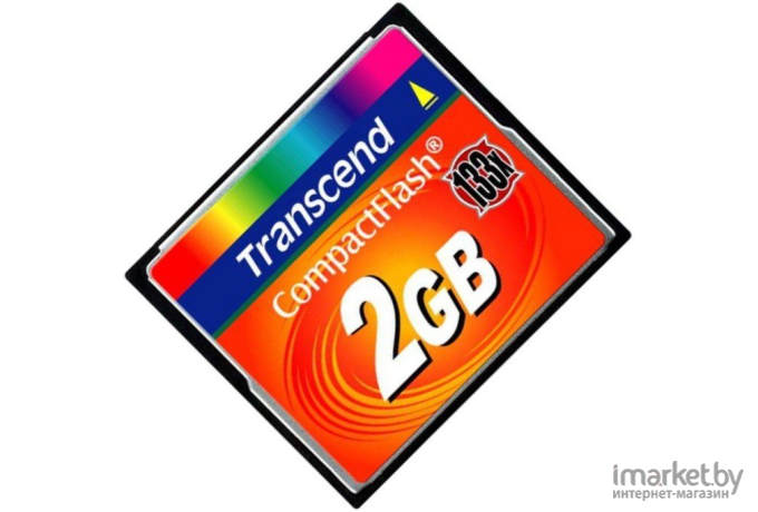 Карта памяти Transcend 133x CompactFlash 2 Гб (TS2GCF133)