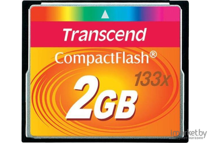 Карта памяти Transcend 133x CompactFlash 2 Гб (TS2GCF133)