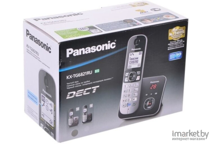 Радиотелефон Panasonic KX-TG6821RUM