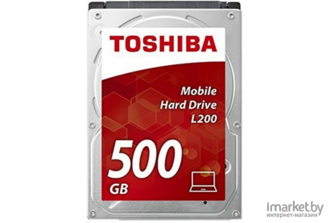 Жесткий диск Toshiba L200 Slim 500GB [HDWK105UZSVA]