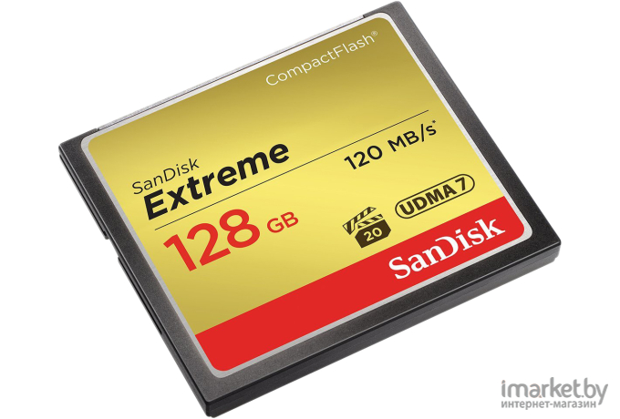 Карта памяти SanDisk Extreme CompactFlash 128GB [SDCFXSB-128G-G46]