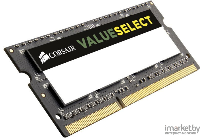 Оперативная память Corsair Value Select 8GB DDR3 SO-DIMM PC3-12800 (CMSO8GX3M1C1600C11)