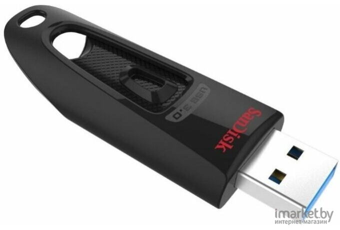 USB Flash SanDisk Ultra USB 3.0 Black 64GB (SDCZ48-064G-U46)