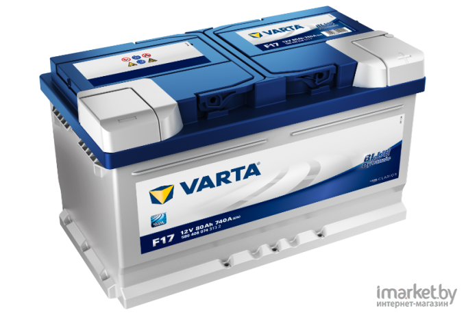 Автомобильный аккумулятор Varta Blue Dynamic F17 580 406 074 (80 А/ч)