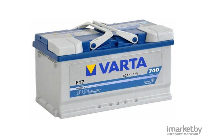 Автомобильный аккумулятор Varta Blue Dynamic F17 580 406 074 (80 А/ч)