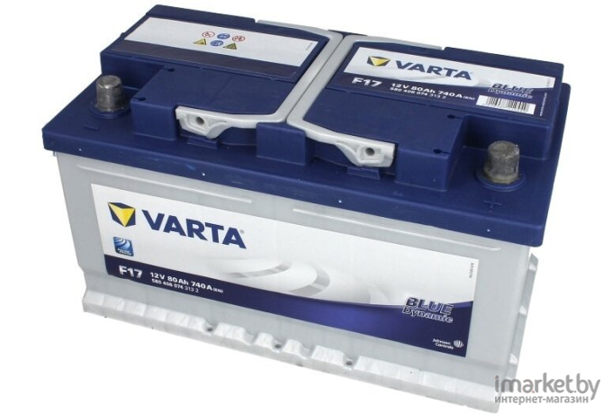 Автомобильный аккумулятор Varta Blue Dynamic F17 580 406 074 (80 А/ч)