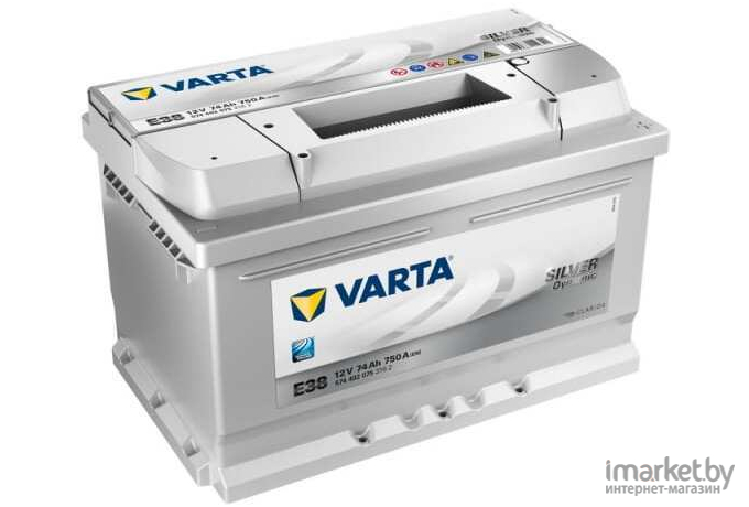 Автомобильный аккумулятор Varta Silver Dynamic E38 574 402 075 (74 А/ч)