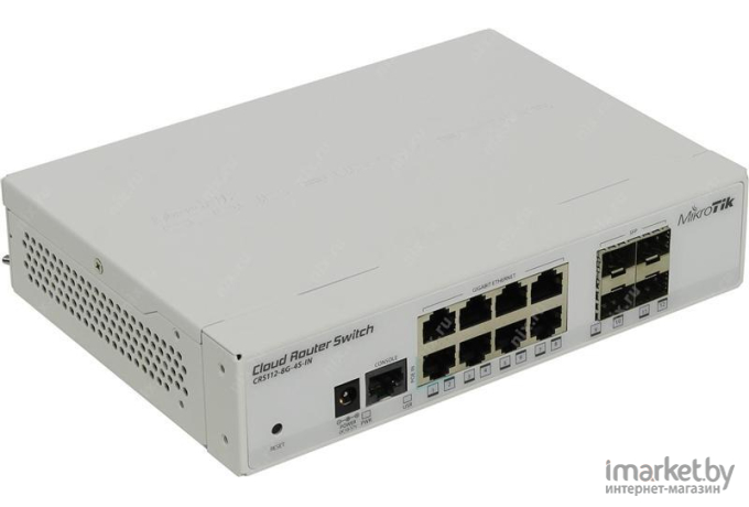 Коммутатор Mikrotik CRS112-8G-4S-IN