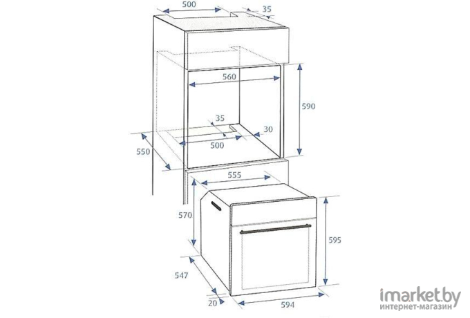 Духовой шкаф BEKO BIE 22301 X