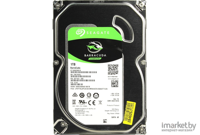 Жесткий диск Seagate BarraCuda 1TB [ST1000DM010]