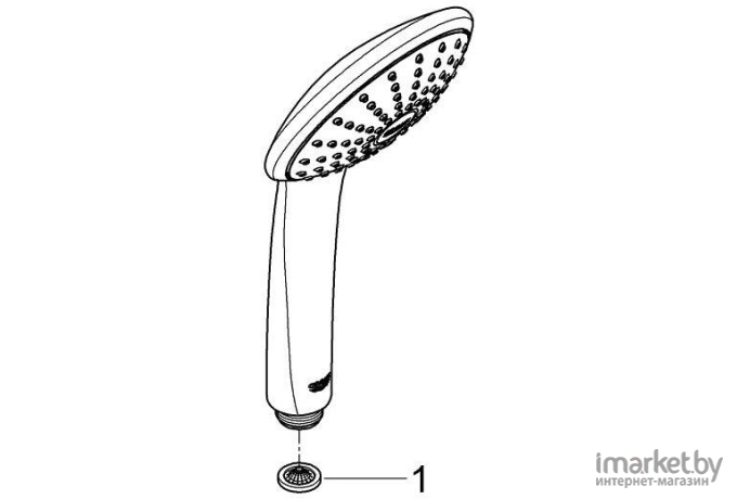 Душевая лейка Grohe Euphoria Mono (27265 000)