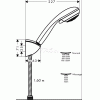 Душевой гарнитур Hansgrohe Crometta 85 (27762000)