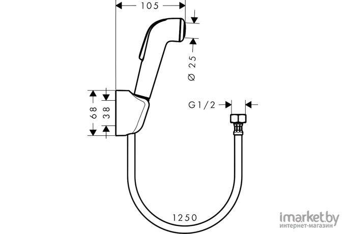 Душевая лейка Hansgrohe Croma [32127000]